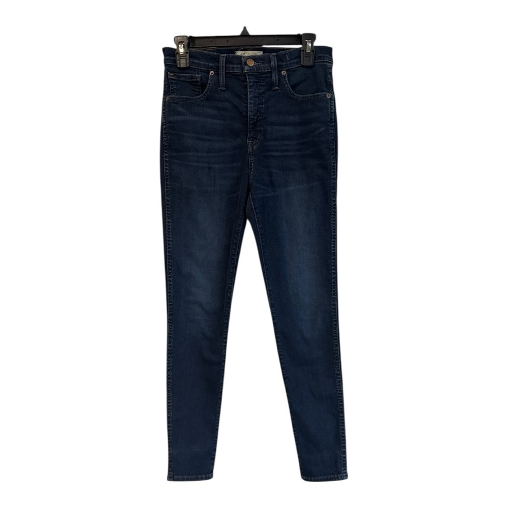 Madewell 10” High-Rise Skinny Jeans Women’s Size 28 Dark Wash Stretch Denim